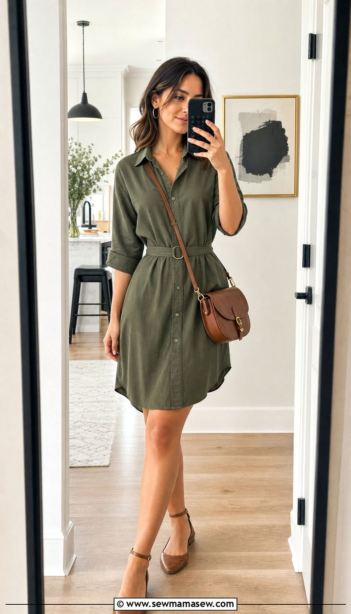 Belted Dress Outfit 2026 - 25 dress outfits 2026