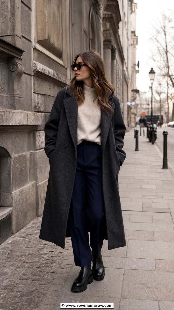 Berlin Oversized Wool Coat Outfit - 25 Berlin outfit ideas