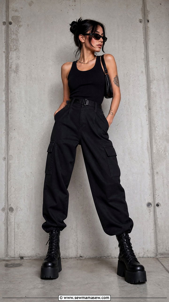 Berlin Techno Club Minimalist Outfit - 25 Berlin outfit ideas