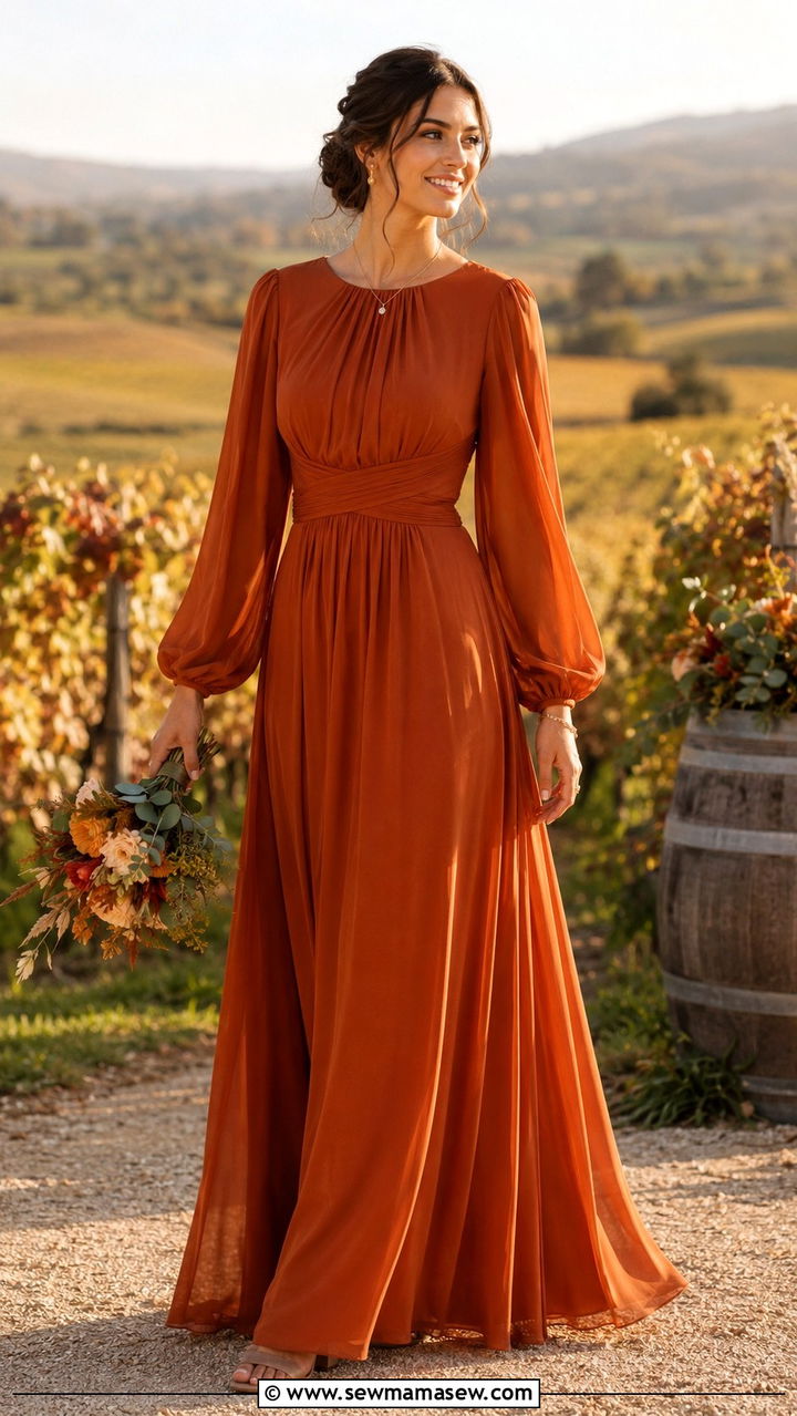 Bishop Sleeve Bridesmaid Dress Modest - 25 Modest outfit ideas for bridesmaid