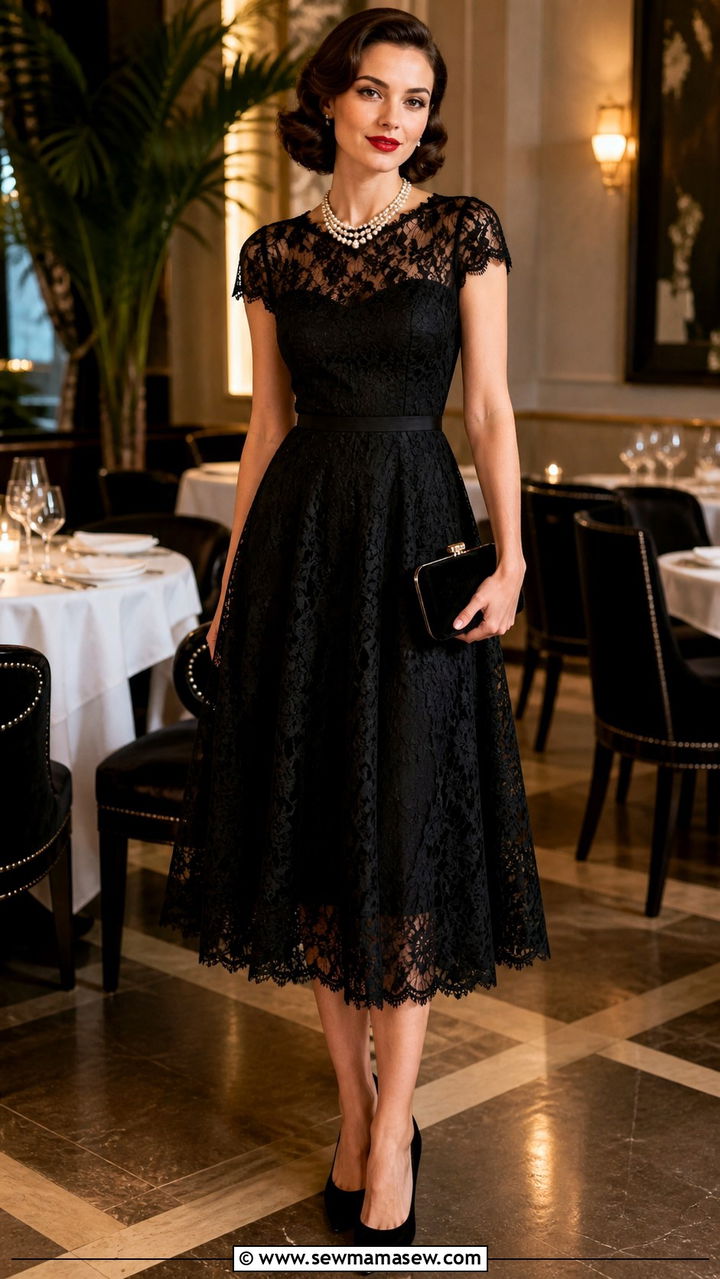 Black And White Colorblock Gown With Minimal Accessories - 40 Gala outfit ideas