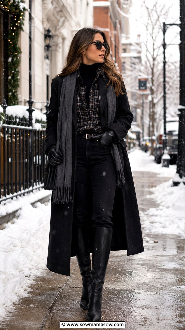 Black Jeans Button Down Outfit Winter - 25 Black jeans outfit ideas with a button down