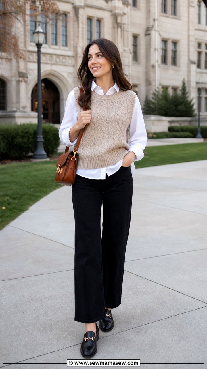 Black Jeans With Burgundy Sweater - 25 Black jeans outfit ideas with a sweater