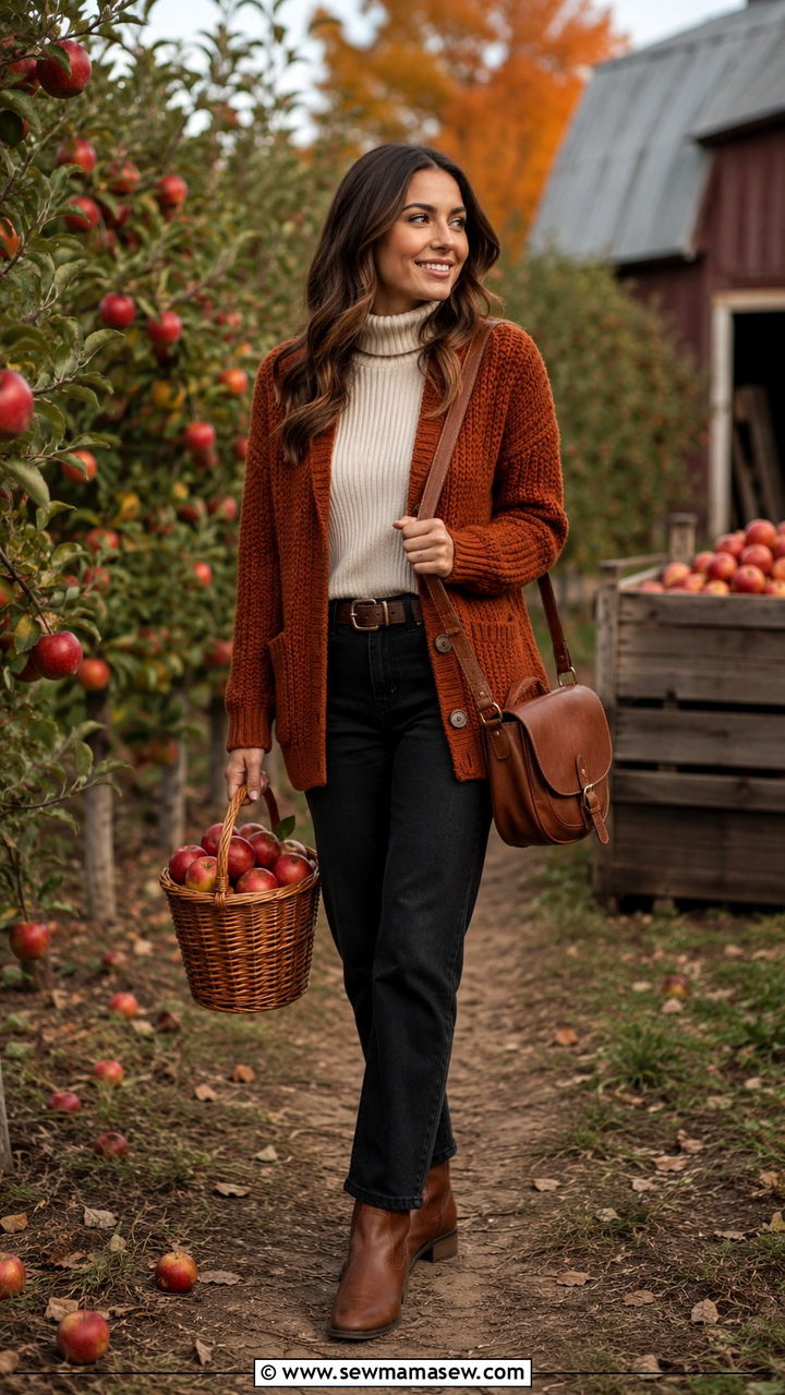 Black Jeans With Cardigan For Fall - 25 Black jeans outfit ideas with a cardigan