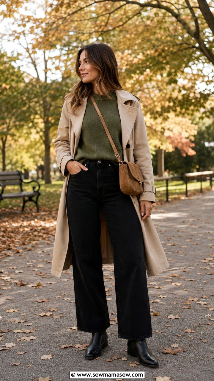 Black Jeans With Navy Sweater - 25 Black jeans outfit ideas with a sweater