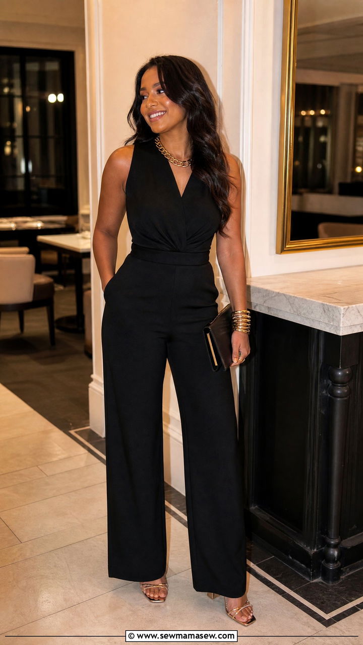Black Jumpsuit Graduation Outfit - 30 Cute graduation outfits