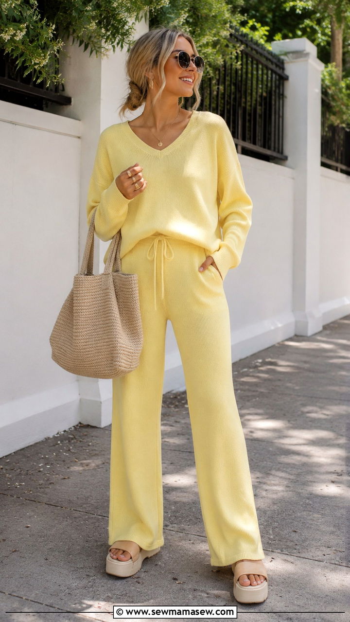 Black Scrub Set with Bright Sneakers and Scrunchie - 30 Spring outfit ideas for nurse