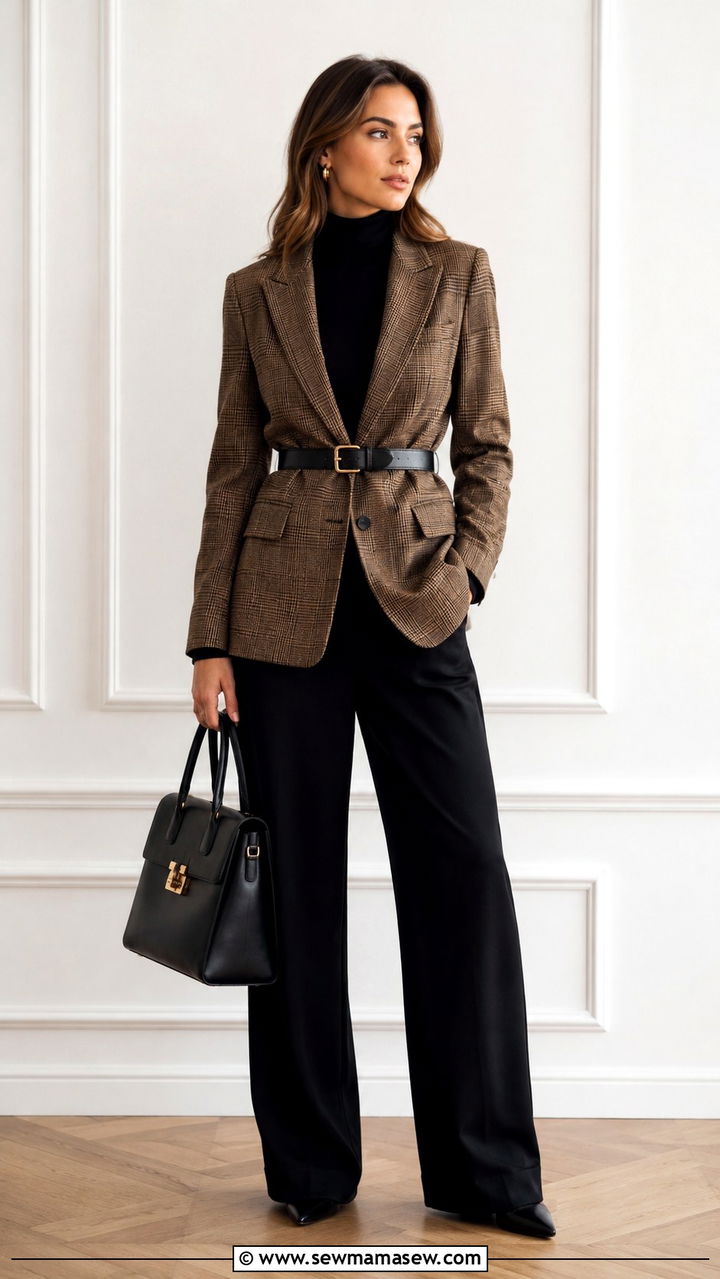 Black blazer and straight leg jeans outfit - 20 blazer outfits 2026