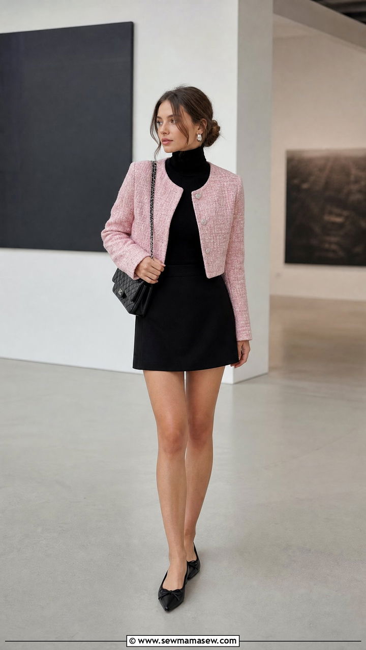 Black mini skirt outfit spring - 25 Spring outfits with mini skirts