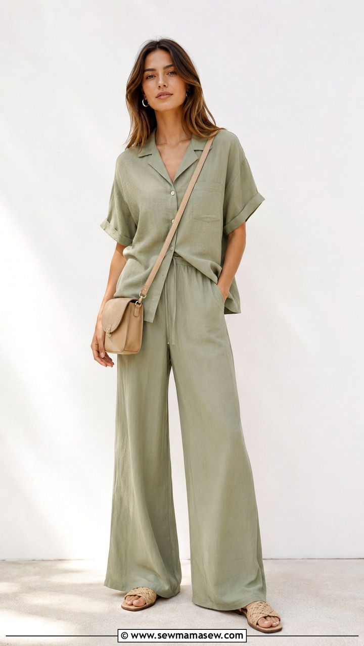 Black sleeveless linen maxi dress with minimal flat sandals outfit - 20 Low key summer outfit ideas 2026