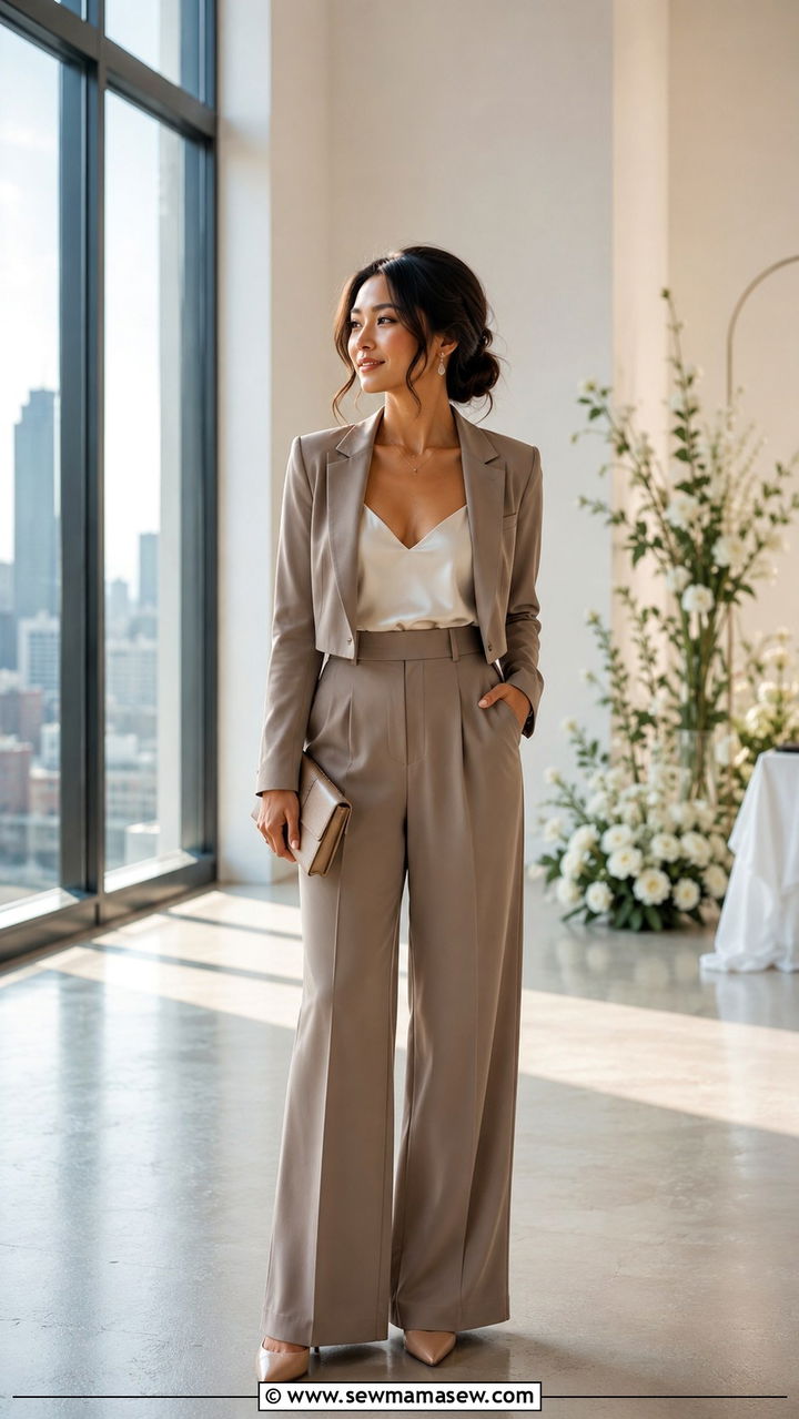 Blazer And Trousers Wedding Guest Petite - 25 Wedding guest outfit ideas 5'2