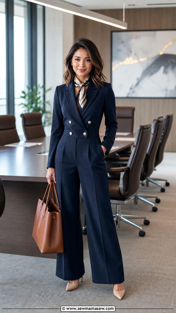 Blazer Jumpsuit Outfit Petite Professional - 25 Jumpsuit outfit ideas petite