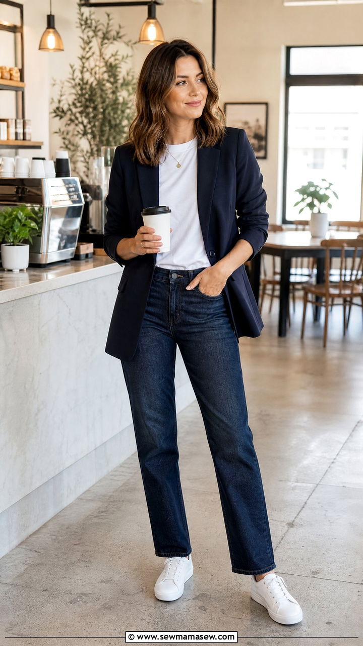 Blazer With Jeans For Casual Friday - 25 How to style a blazer for work