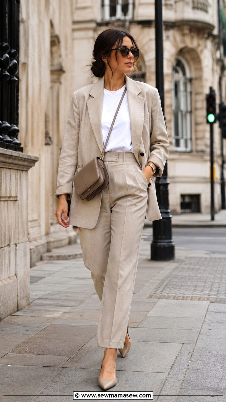 Blazer and Trousers Outfit For Work - 30 Developer outfit ideas