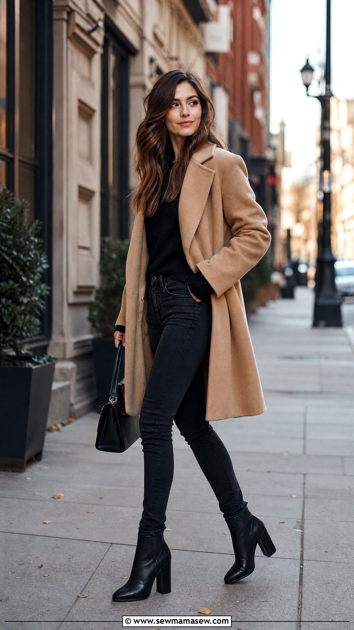 Block heel boots with skinny jeans - 25 How to style block heels