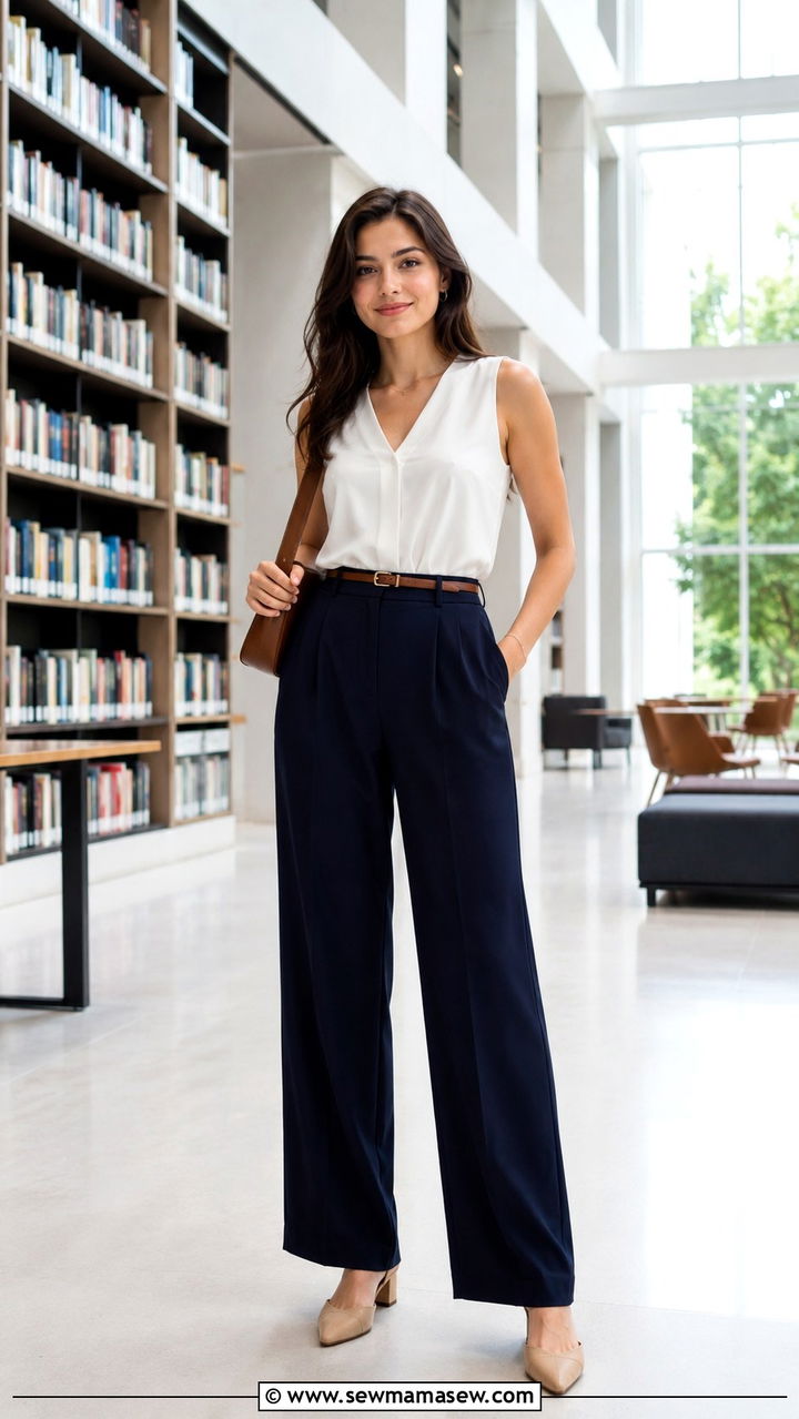 Blouse And Trousers Graduation Outfit - 30 Middle school graduation outfits