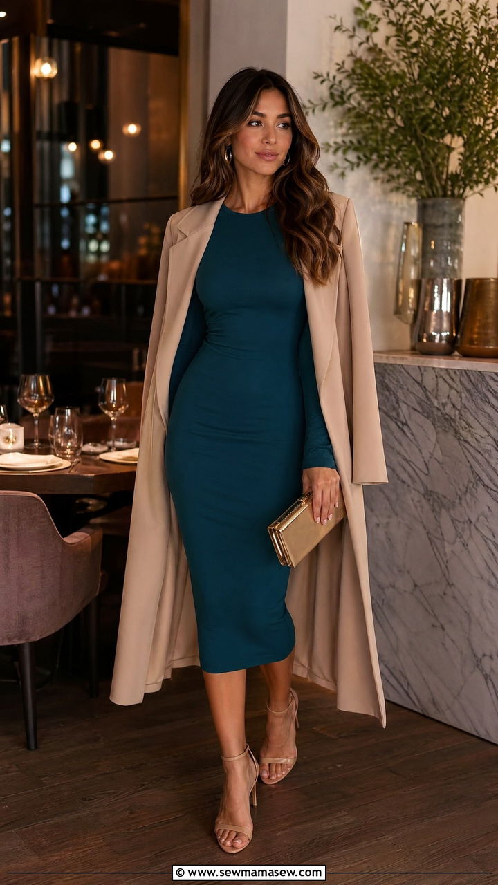 Bodycon Dress Dinner Outfit - 35 dinner outfits ideas