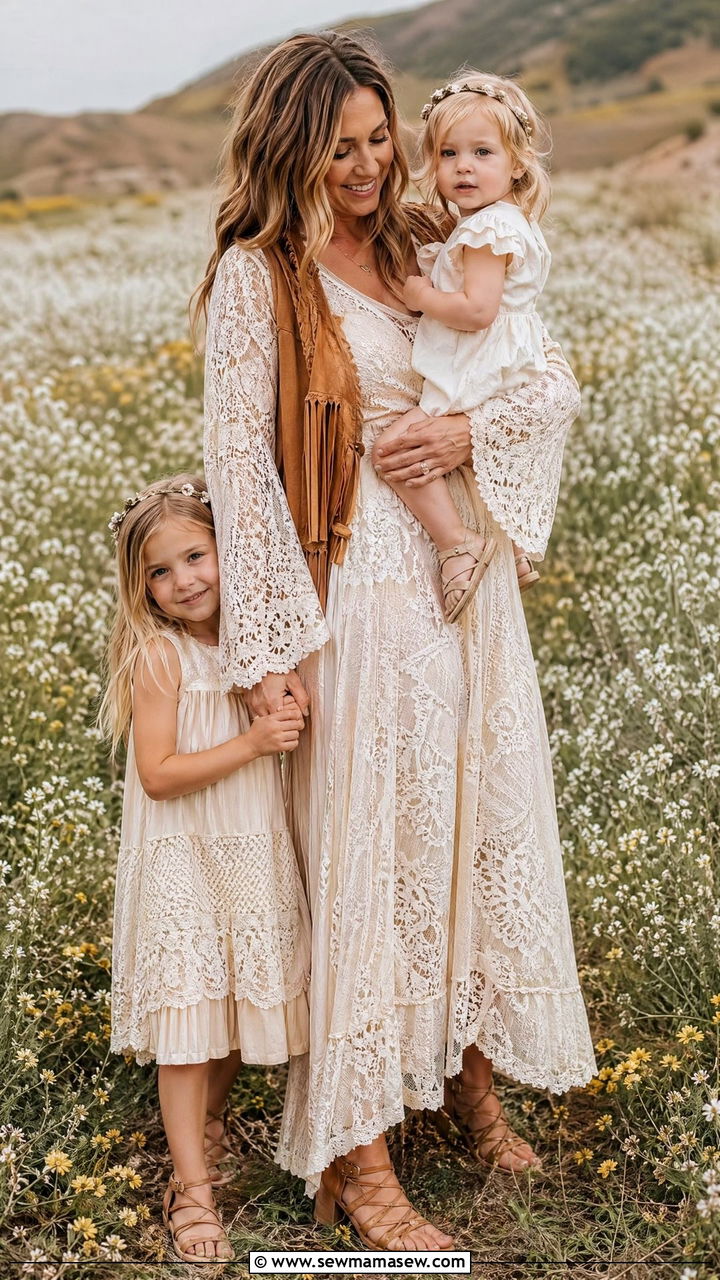 Boho Family Photo Outfits - 35 family photo outfits