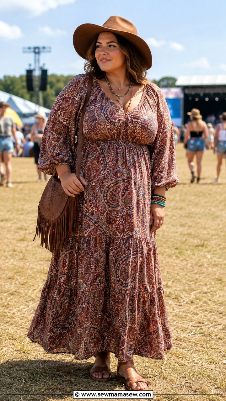 Boho Maxi Dress For Size 12 Summer - 25 Plus size outfit ideas size 12 summer