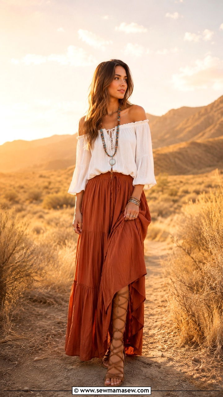 Boho Outfit Look - 25 trendy outfits aesthetic