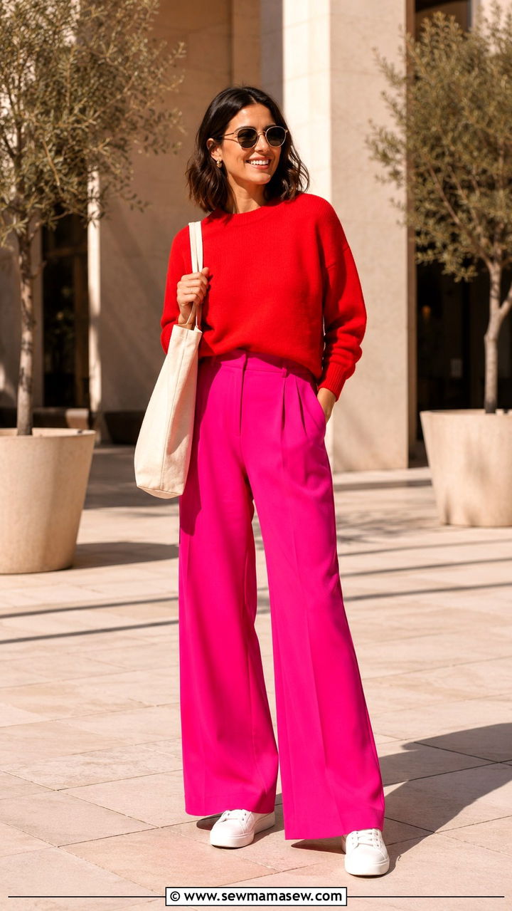 Bold Color Blocking Outfit 2026 - 25 2026 fashion trends women