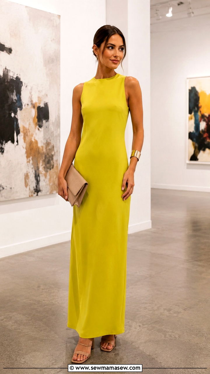 Bold Color Maxi Dress Outfit - 20 Maxi dress summer 2026 outfit ideas