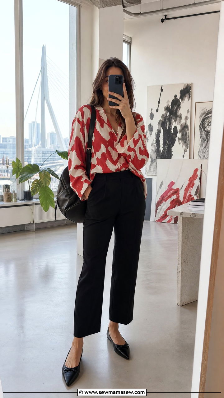 Bold print outfit Rotterdam - 25 Rotterdam outfit ideas