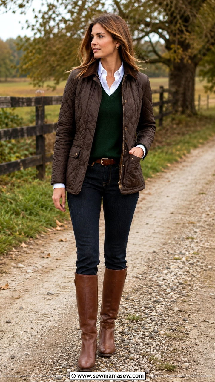 Bootcut jeans with chunky lug sole boots - 25 Bootcut jeans outfit ideas with boots