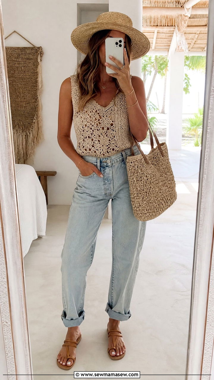 Boyfriend jeans with sandals outfit - 25 How to style boyfriend jeans