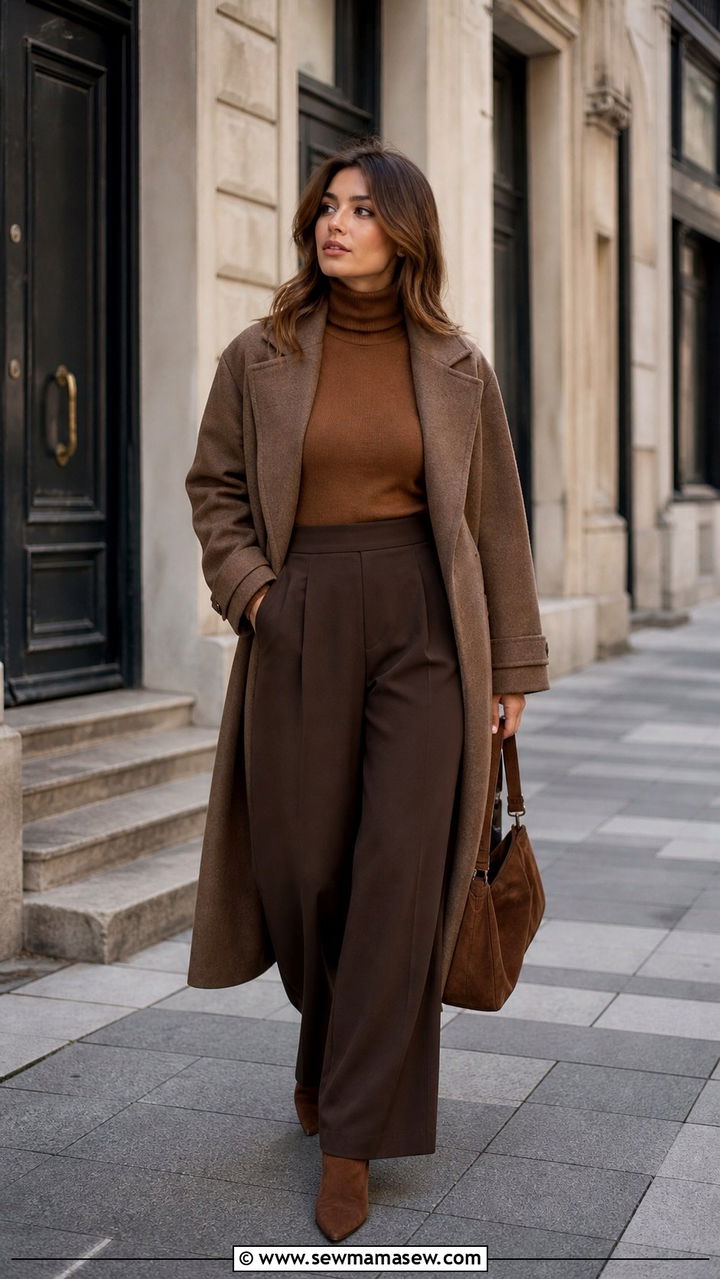 Brown Monochrome Outfit - 40 Brown outfit ideas