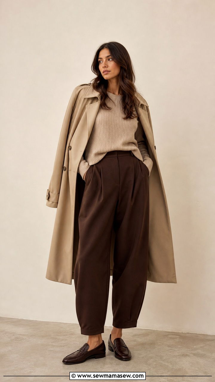 Brown and Beige Outfit - 40 Brown outfit ideas
