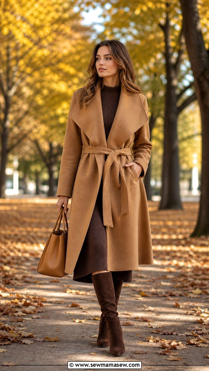 Brown and Camel Outfit - 40 Brown outfit ideas