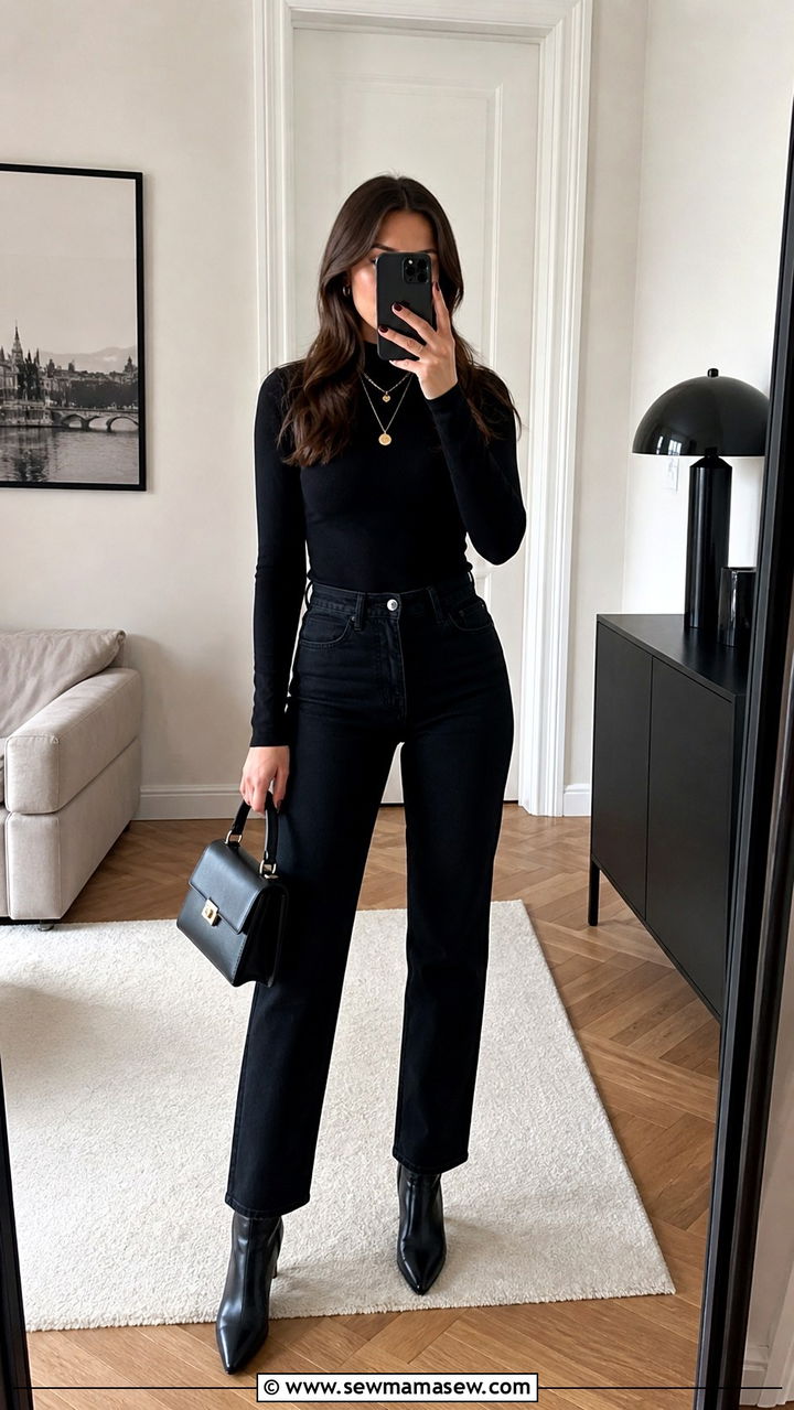 Budapest all black outfit women - 40 What to wear in Budapest