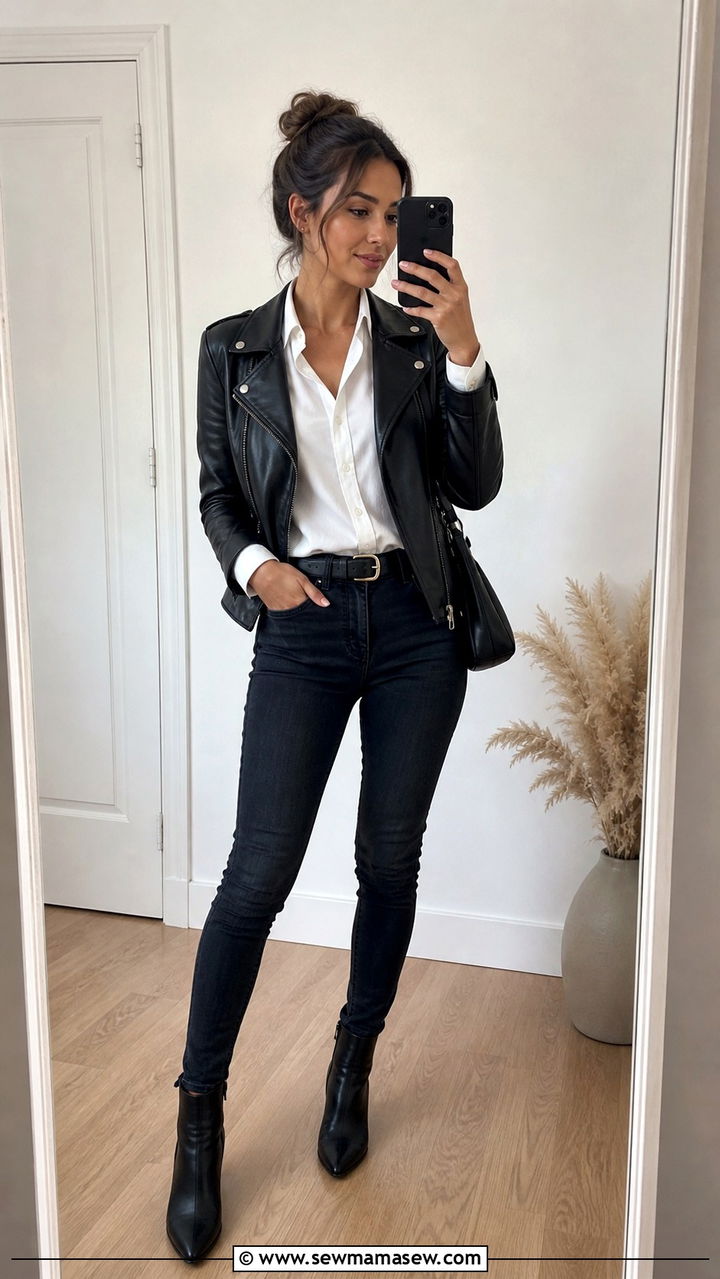 Budapest leather jacket outfit women - 40 What to wear in Budapest