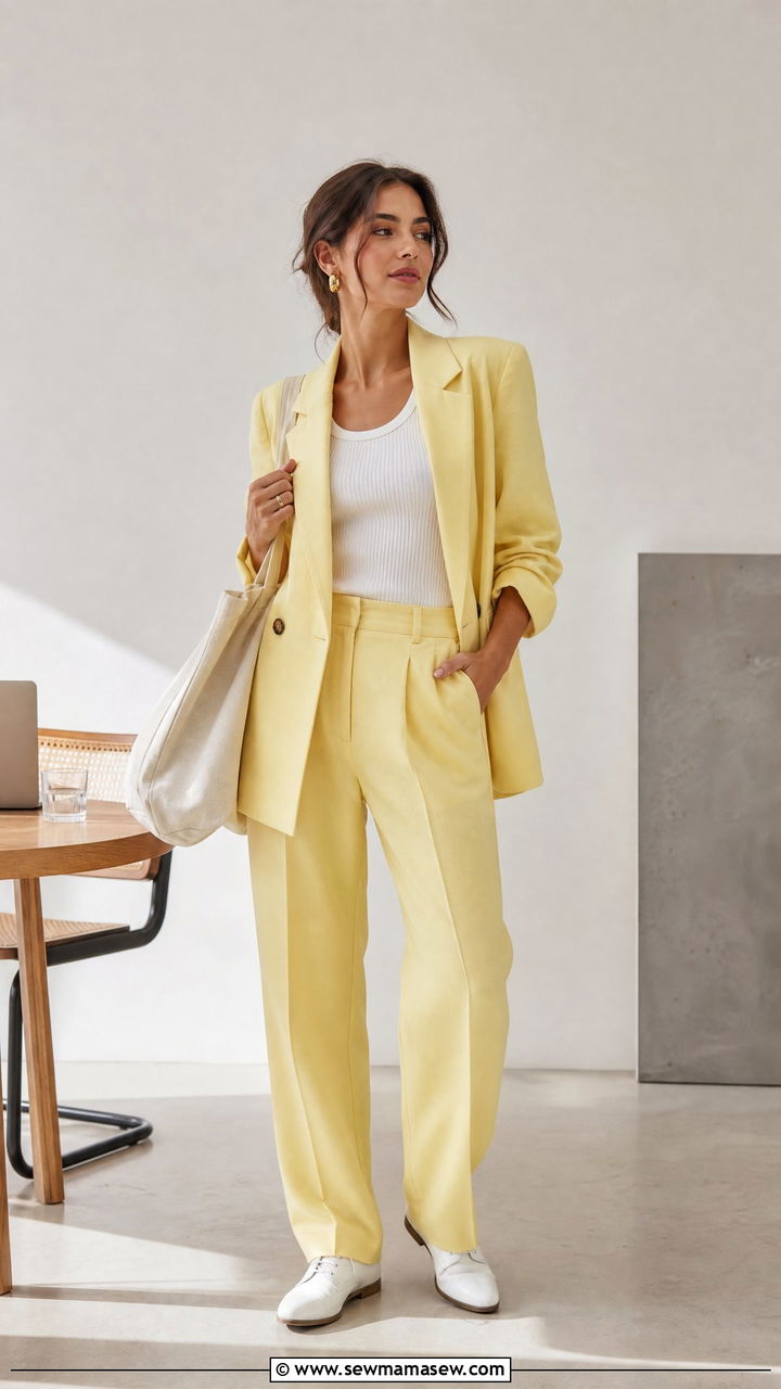 Butter Yellow Co Ord Set Summer Outfit - 30 Stylish summer outfit ideas 2026