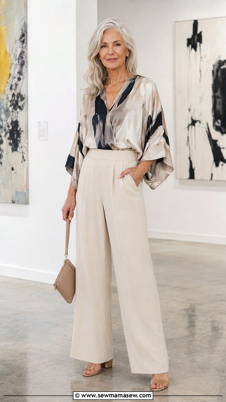 ButtonDown Midi Shirt Dress - 30 Tall outfits for women over 60
