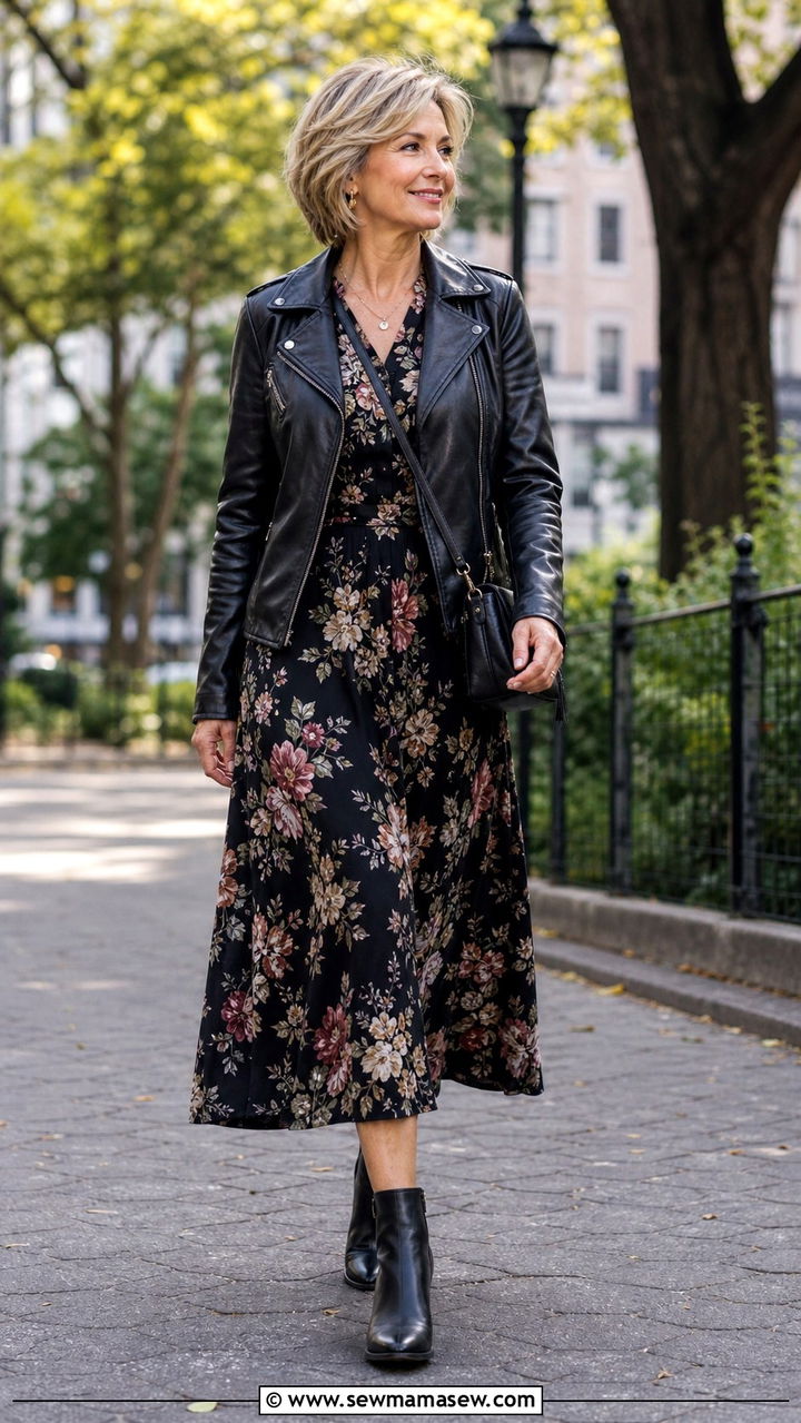 Camel Blazer and Dark Denim - 40 How to dress in your 50s