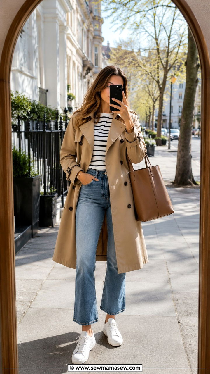 Camel Trench Coat Spring Outfit - 30 spring camel outfit ideas