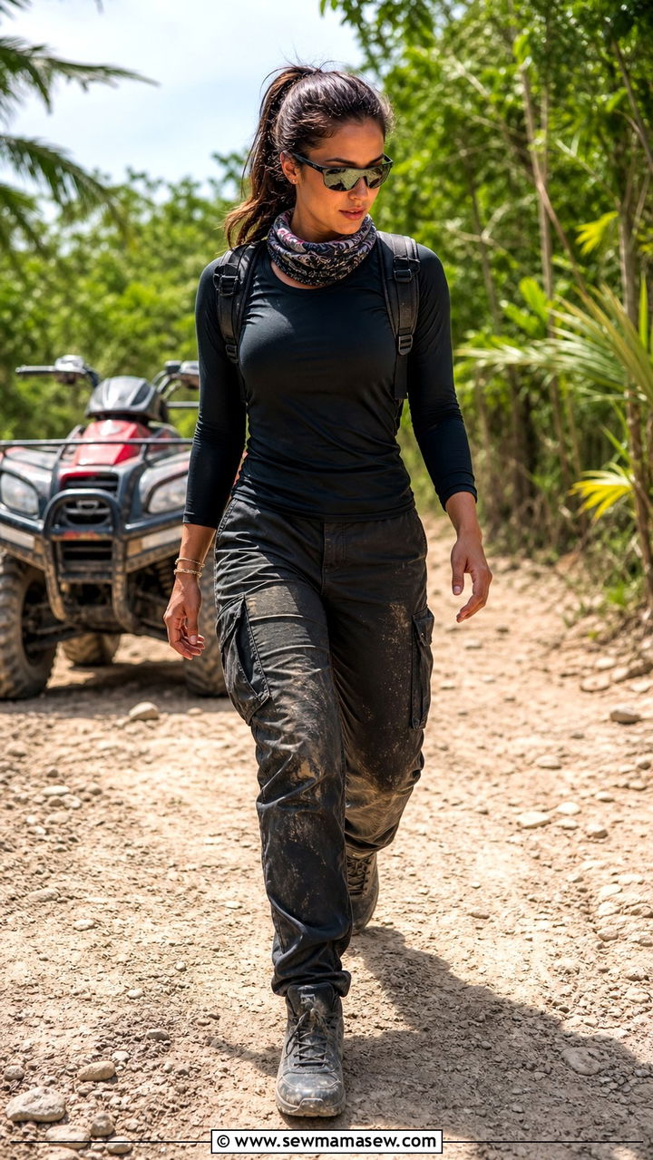 Cancun Cenote Outfit with Water Shoes - 40 What to wear in Cancun