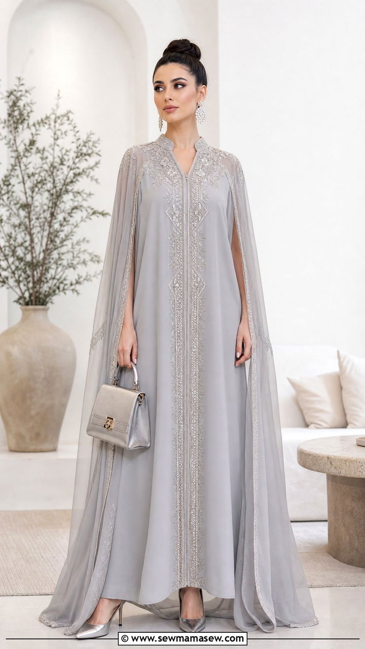 Cape Caftan Moroccan Eid Outfit - 25 Eid outfit ideas Moroccan