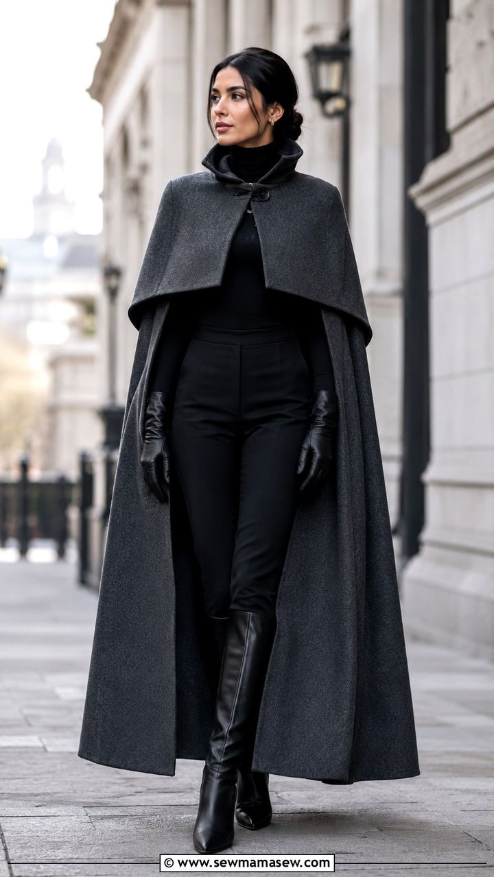 Cape and Capelet Outfit 2026 - 25 2026 fashion trends women