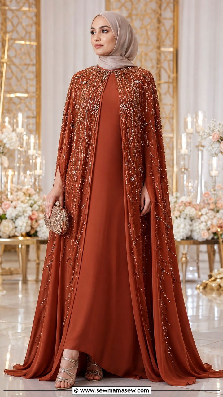 CapeandDress Kaftan Set - 25 Ramadan matching set outfit ideas
