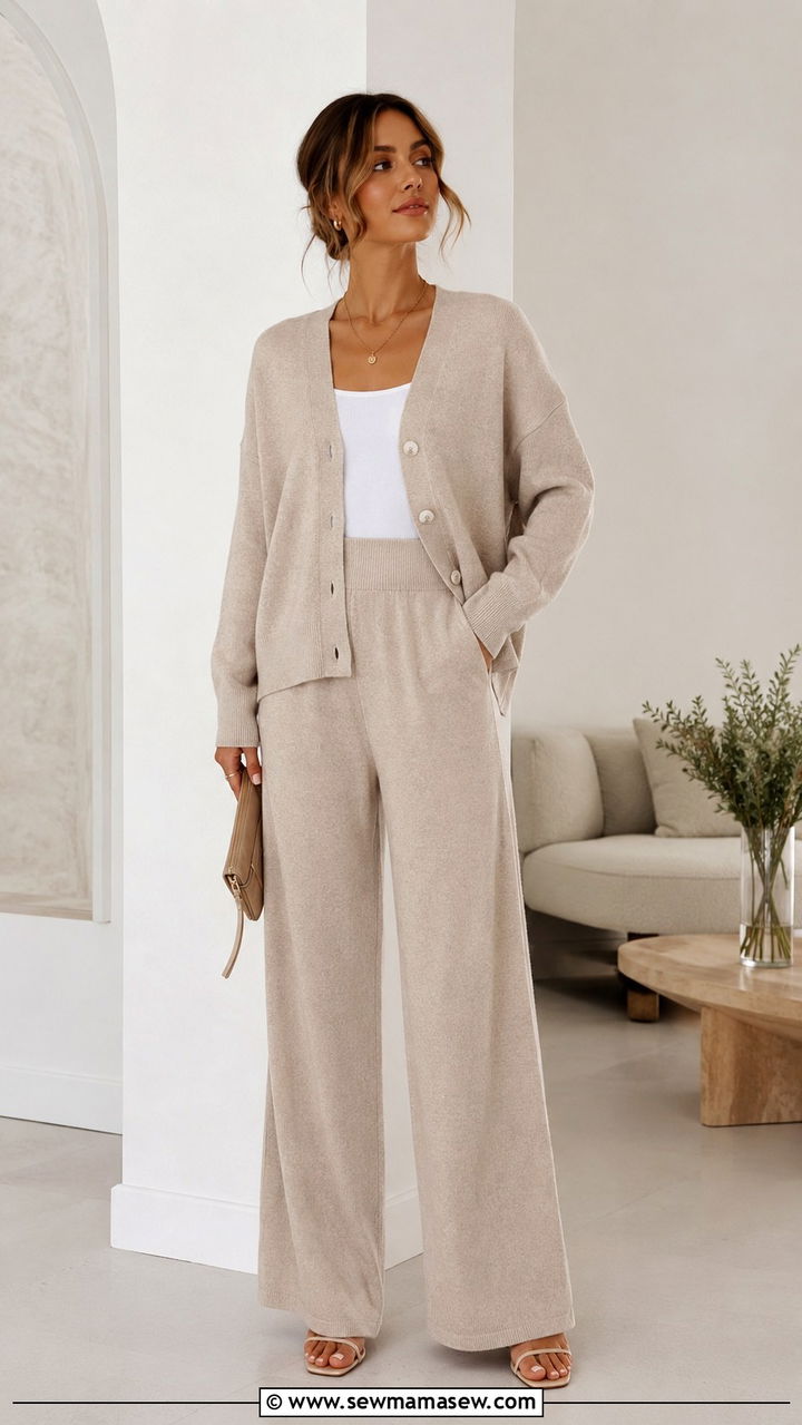 Cardigan Co Ord Set - 30 how to style cardigan