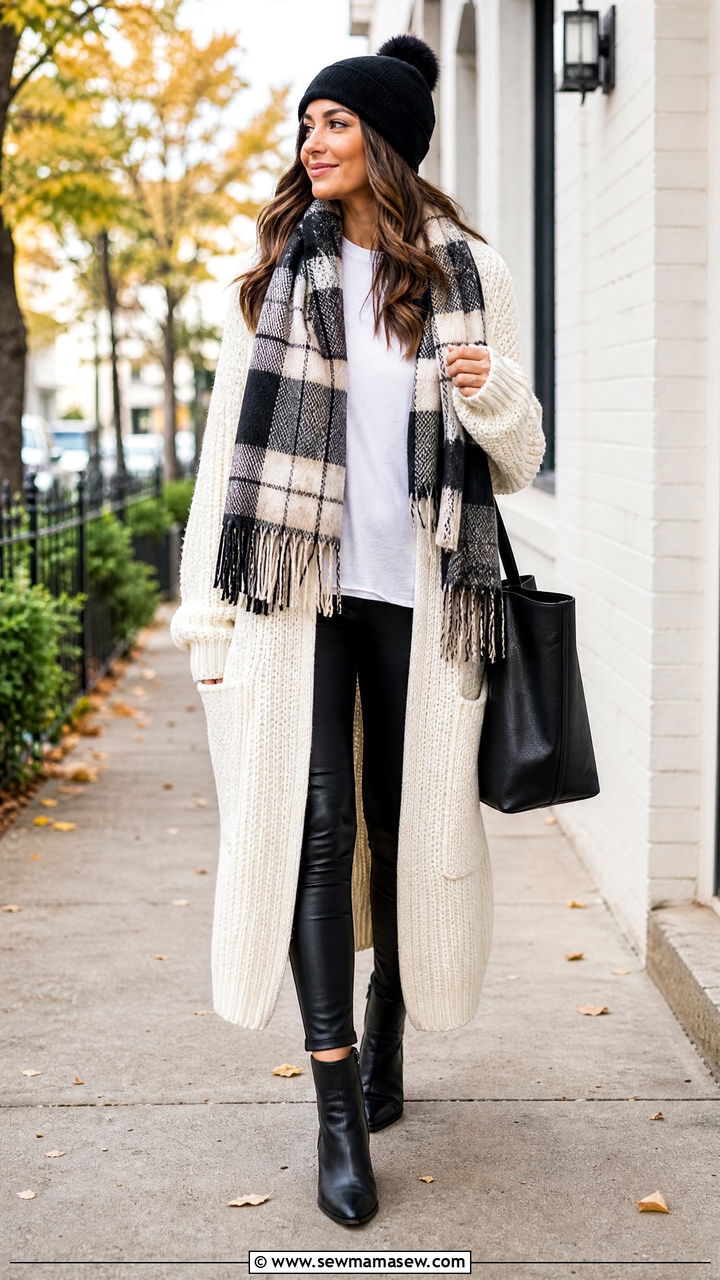 Cardigan Outfit - 30 Pinterest outfits ideas