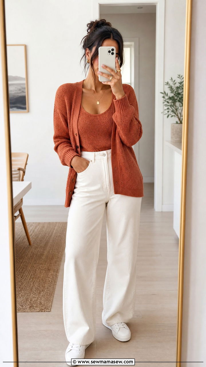 Cardigan with matching set summer look - 25 How to style a cardigan in summer