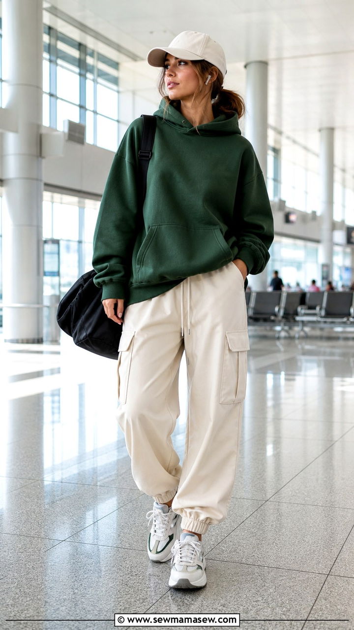 Cargo Joggers and Hoodie Outfit - 40 cargo pants outfits ideas