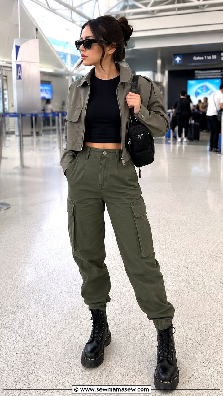 Cargo Pants Airport Outfit For Petite Women - 25 Petite outfit ideas for airport