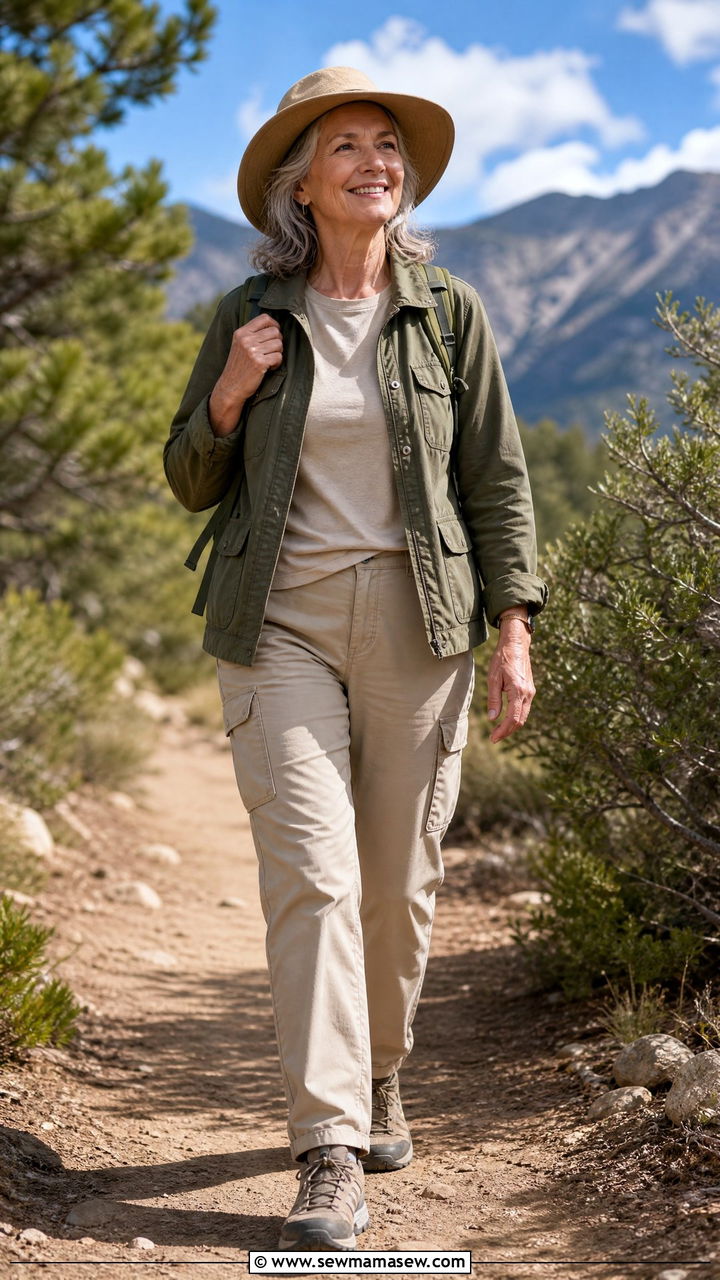 Cargo Pants And Utility Jacket Outdoor Retirement Outfit - 20 Retirement outfit ideas 2026
