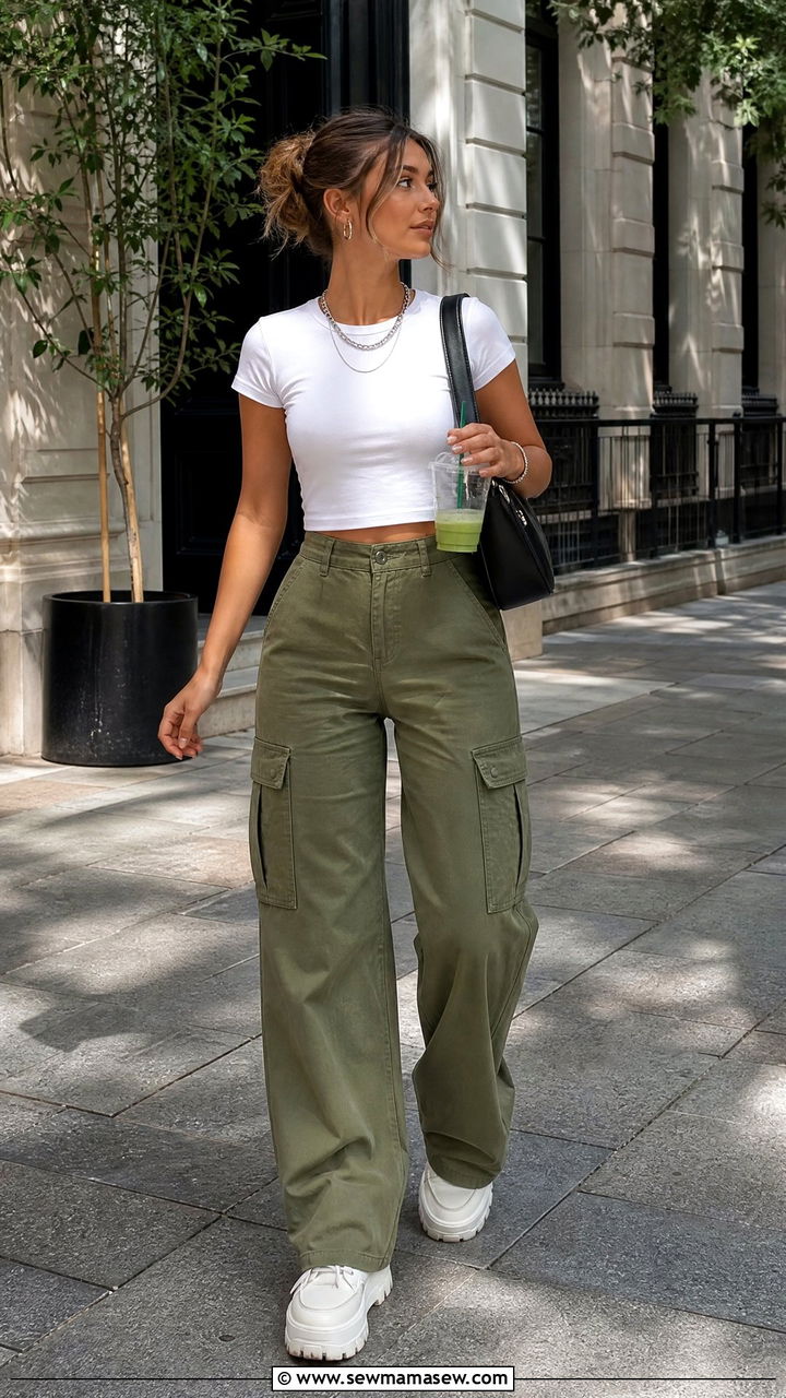 Cargo Pants Outfit - 30 Pinterest outfits ideas