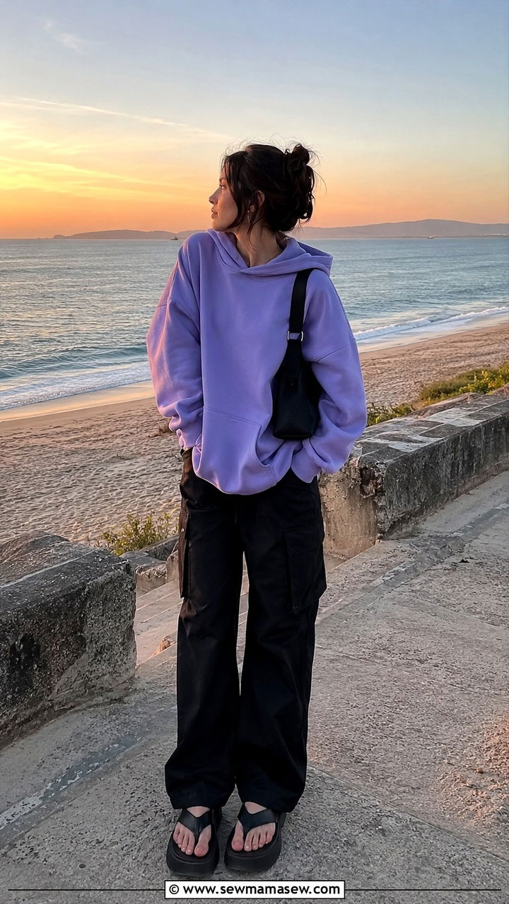 Cargo Pants With Oversized Hoodie - 30 How to style cargo pants in summer